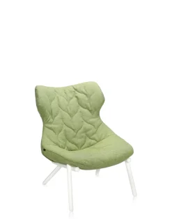 Online Kartell Foliage armchair trevira TREVIRA VERT