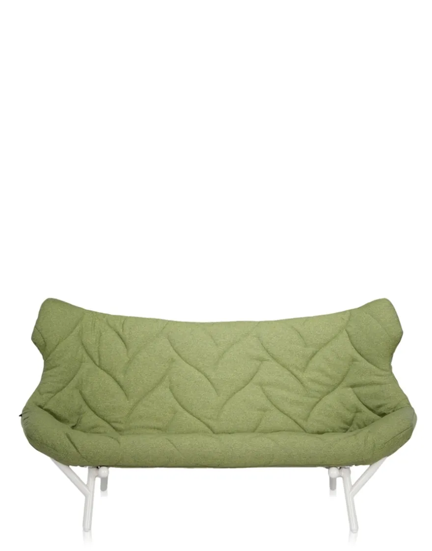 Online Kartell Foliage sofa trevira VERT