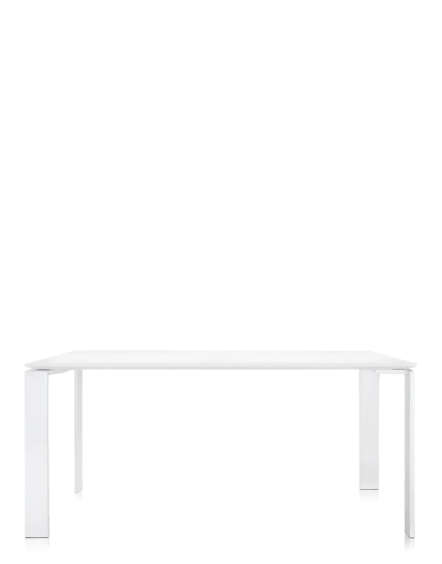 Discount Kartell Four rectangular BLANC/BLANC