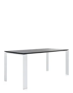 Best Kartell Four rectangular BLANC/NOIR