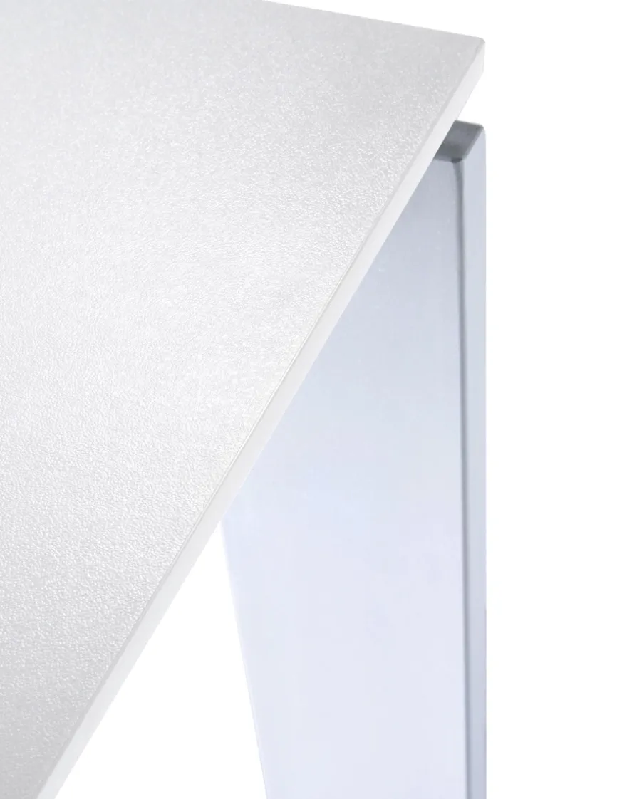 Online Kartell Four rectangular ALUMINIUM/BLANC
