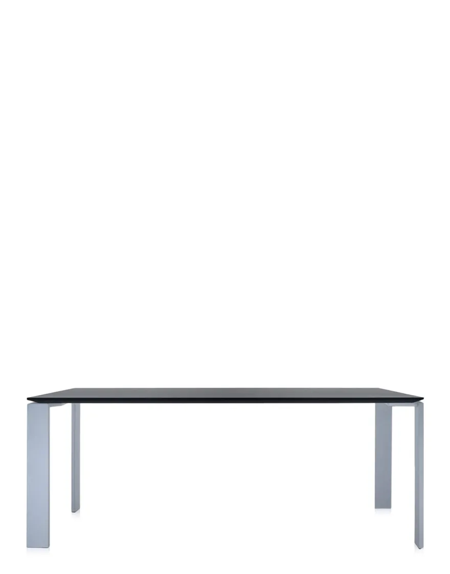 Online Kartell Four soft touch ALUMINIUM/NOIR