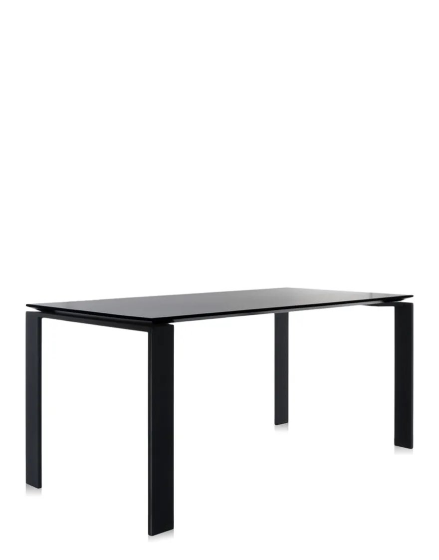 Online Kartell Four soft touch NOIR/NOIR