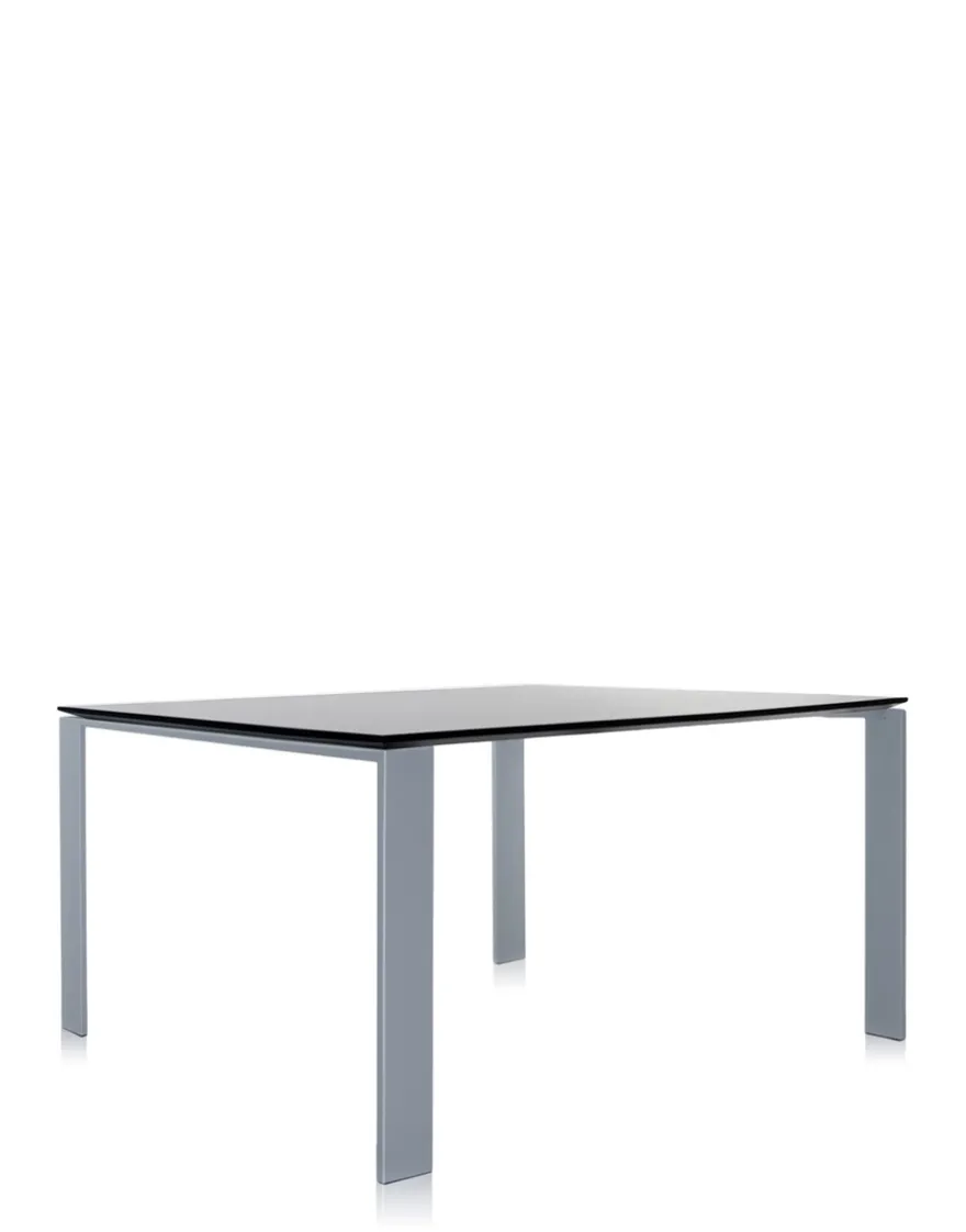Online Kartell Four soft touch carré NOIR