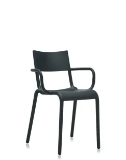 Clearance Kartell Generic a (2 chaises) NOIR