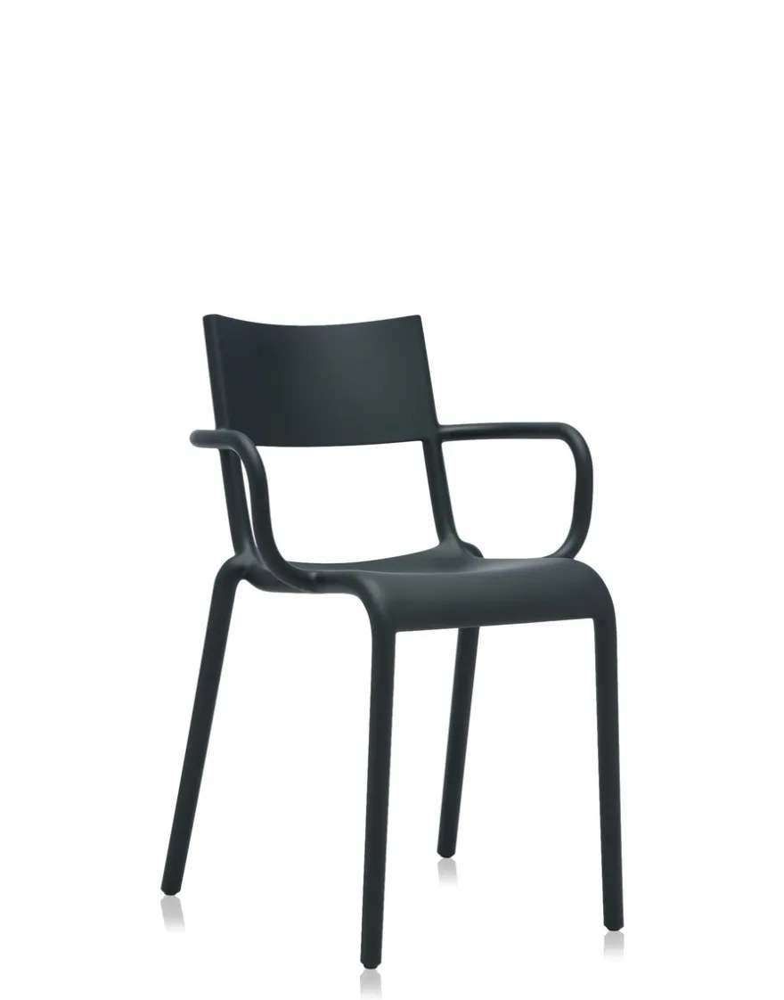 Clearance Kartell Generic a (2 chaises) NOIR