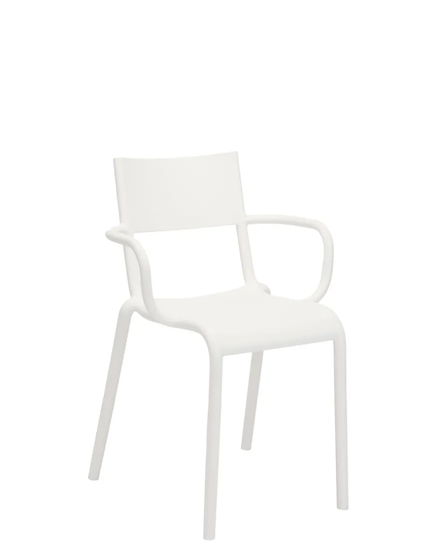 Online Kartell Generic a (2 chaises) BLANC
