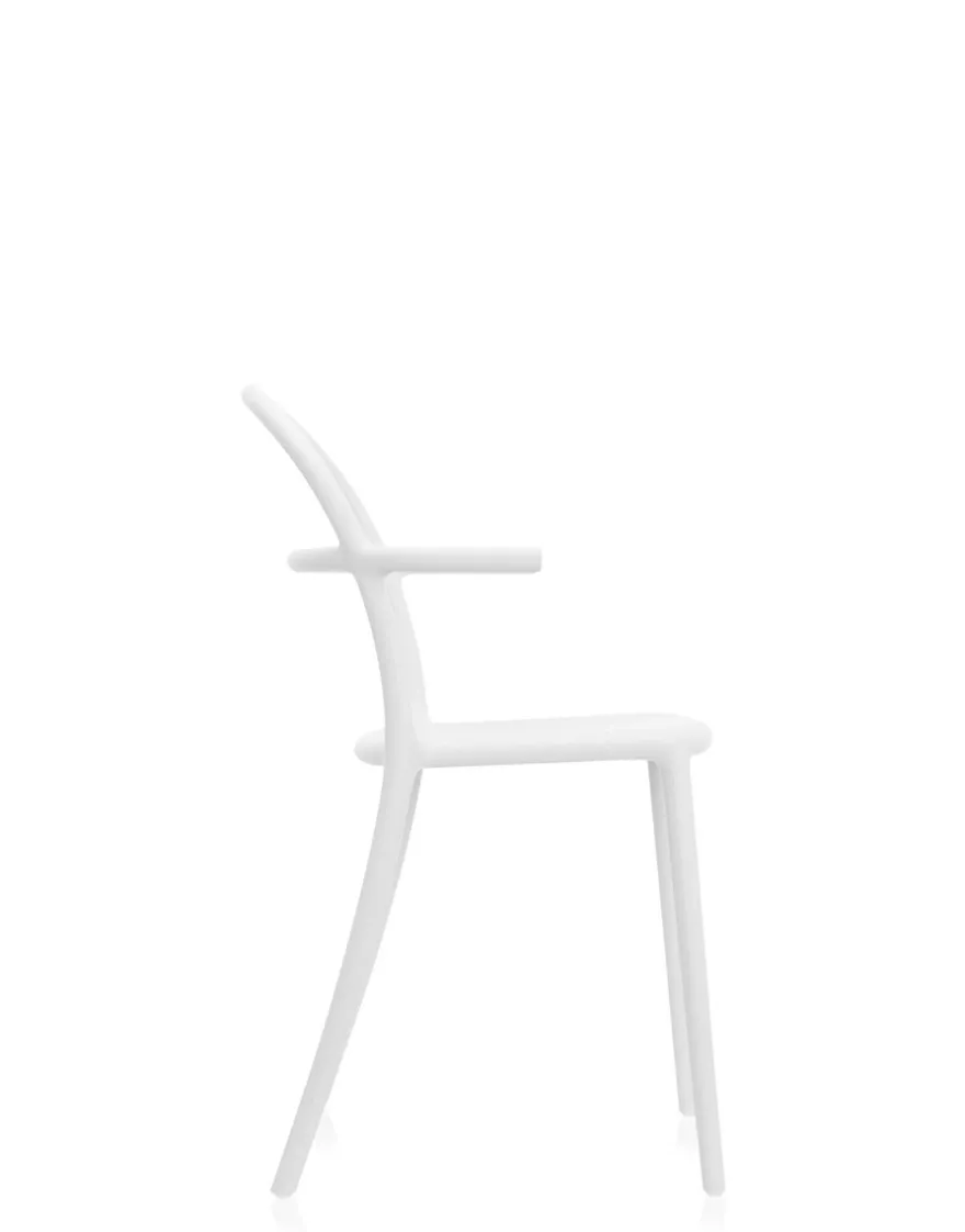 Discount Kartell Generic c (2 chaises) BLANC