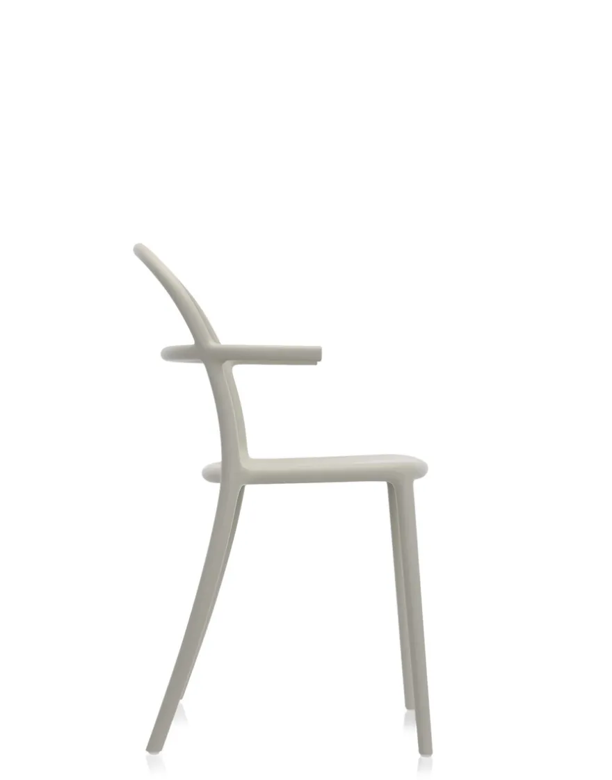 New Kartell Generic c (2 chaises) GRIS