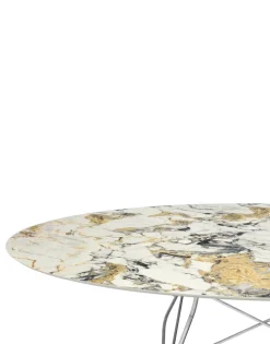 Clearance Kartell Glossy marble oval SYMPHONIE