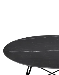 New Kartell Glossy marble round MARBRE NOIR