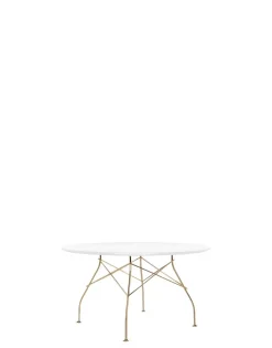 Clearance Kartell Glossy oval BLANC LAQUÉ