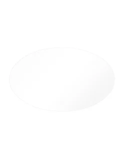 Outlet Kartell Glossy oval BLANC LAQUÉ