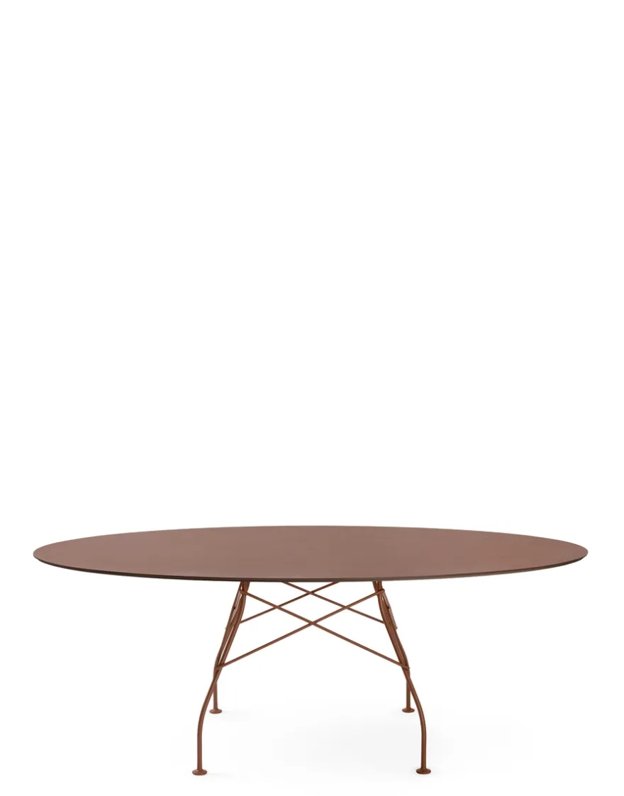 Sale Kartell Glossy xxl outdoor oval BORDEAUX