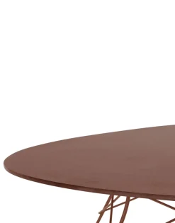 Sale Kartell Glossy xxl outdoor oval BORDEAUX