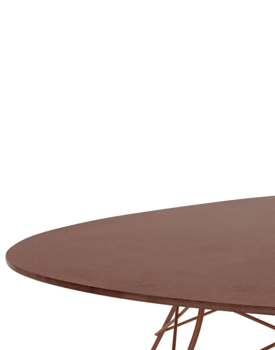 Sale Kartell Glossy xxl outdoor oval BORDEAUX