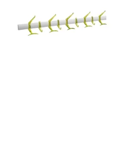 Discount Kartell Hanger 90 cm CÈDRE JAUNE