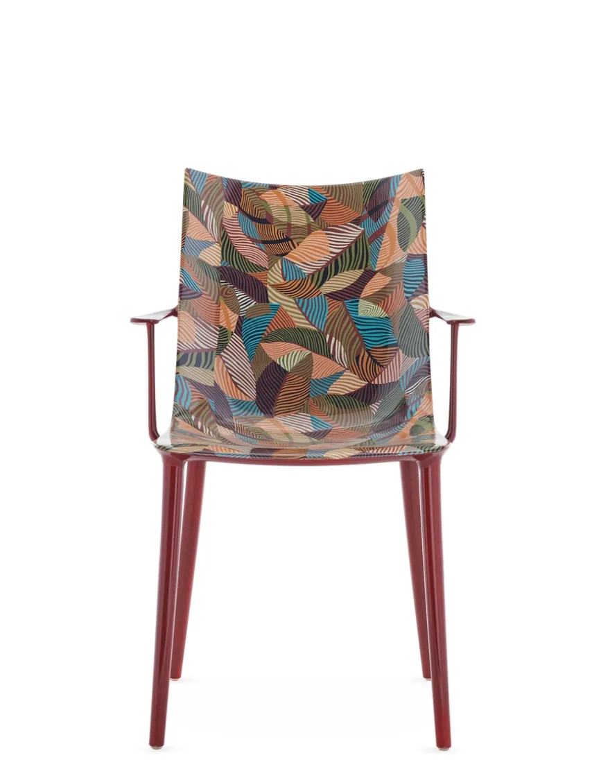 Hot Kartell H.h.h. graphic impression BORDEAUX LACQUER