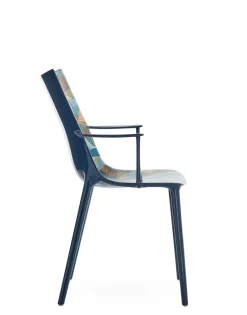 Discount Kartell H.h.h. graphic impression BLUE INK OCHRE