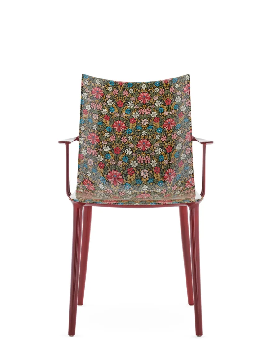 New Kartell H.h.h. graphic impression BORDEAUX LACQUER