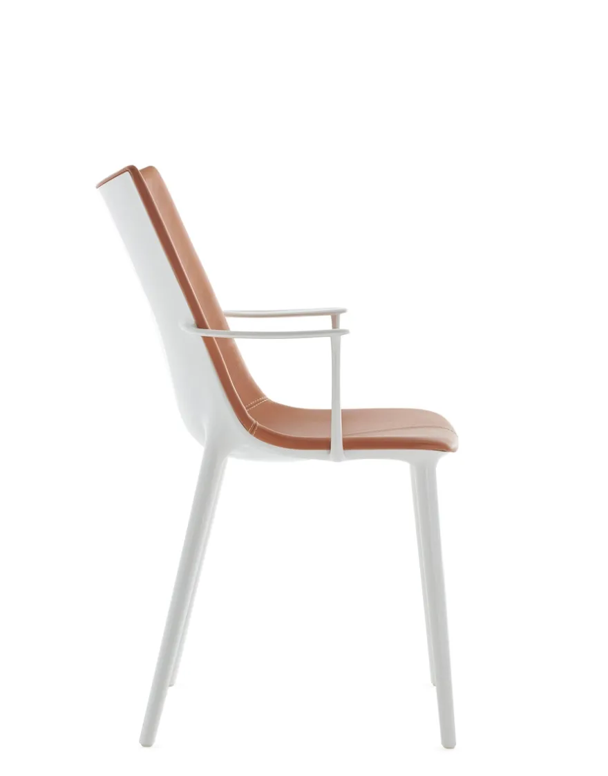 Clearance Kartell H.h.h. leather BLANC CUIR