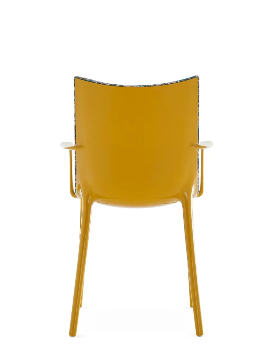 Outlet Kartell H.h.h. upholstered fabric MUSTARD INK OCHRE