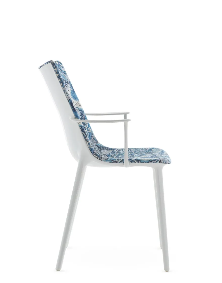 Hot Kartell H.h.h. upholstered fabric WHITE INK