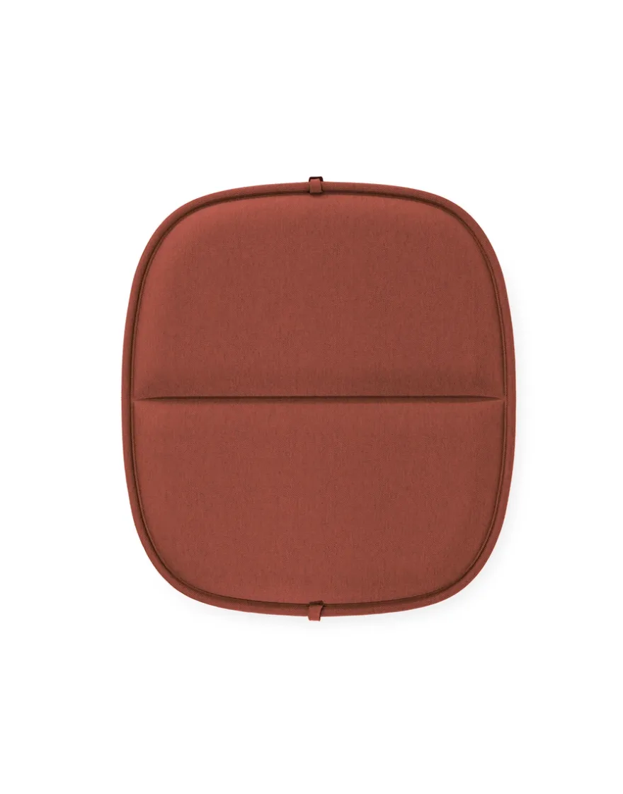 Online Kartell Hiray armchair cushion ROUGE BRIQUE