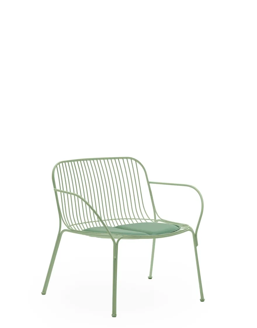 Online Kartell Hiray armchair cushion VERT FONCÉ
