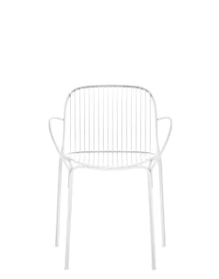 New Kartell Hiray small armchair BLANC