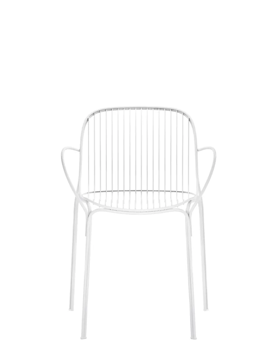 New Kartell Hiray small armchair BLANC