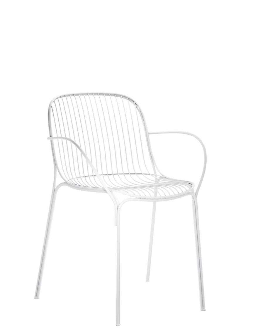 New Kartell Hiray small armchair BLANC