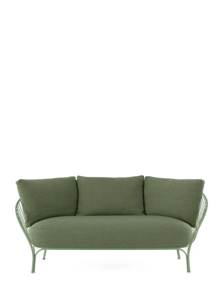 Sale Kartell Hiray sofa VERT/VERT