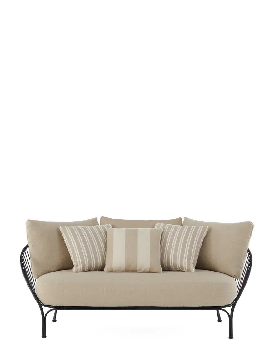 Best Kartell Hiray sofa NOIR/BEIGE