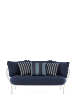 Outlet Kartell Hiray sofa BLANC/BLEU