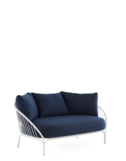 Outlet Kartell Hiray sofa BLANC/BLEU