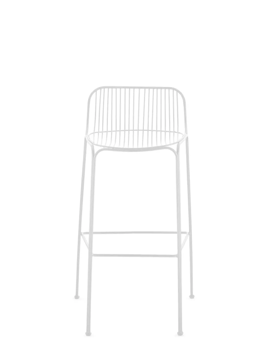 Kartell Hiray tabouret BLANC