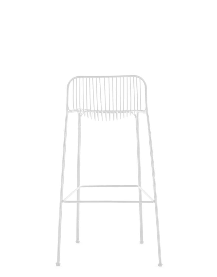 Kartell Hiray tabouret BLANC