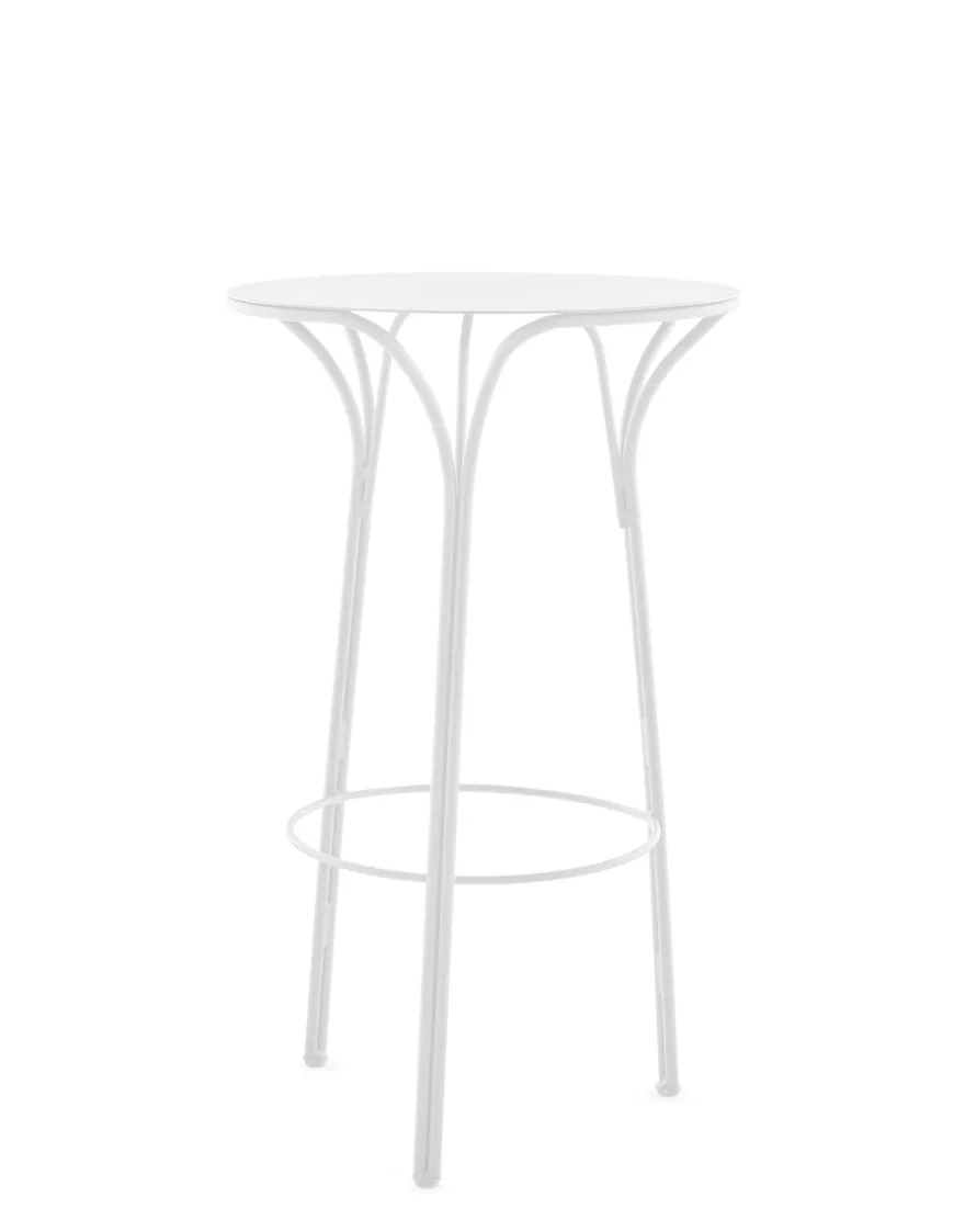 Clearance Kartell Hiray tavolo alto BLANC