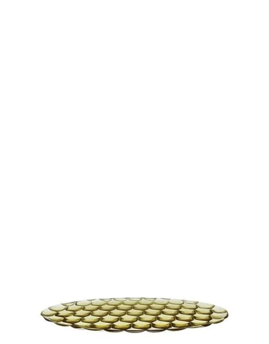 Discount Kartell Jellies family - assiette de présentation VERT