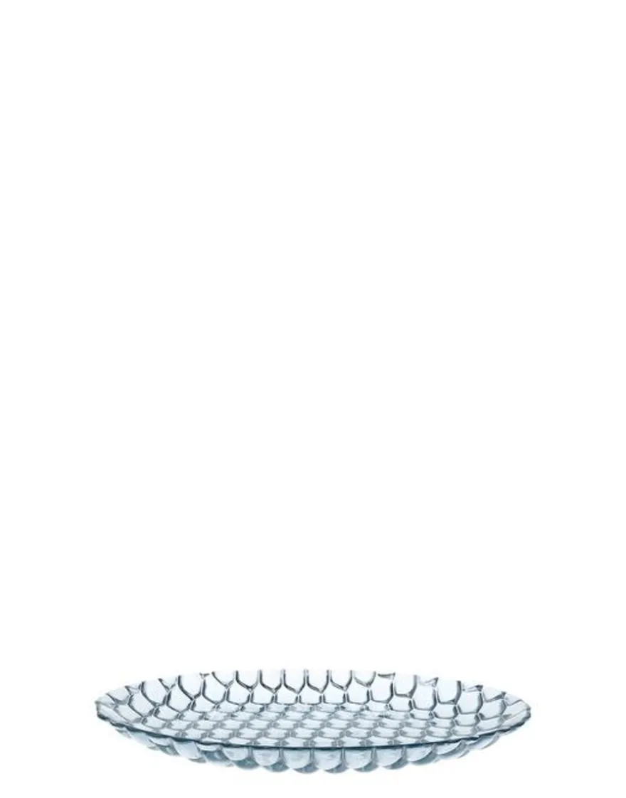 Outlet Kartell Jellies family (4 assiettes plates) BLEU CLAIR