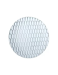 Outlet Kartell Jellies family (4 assiettes plates) BLEU CLAIR