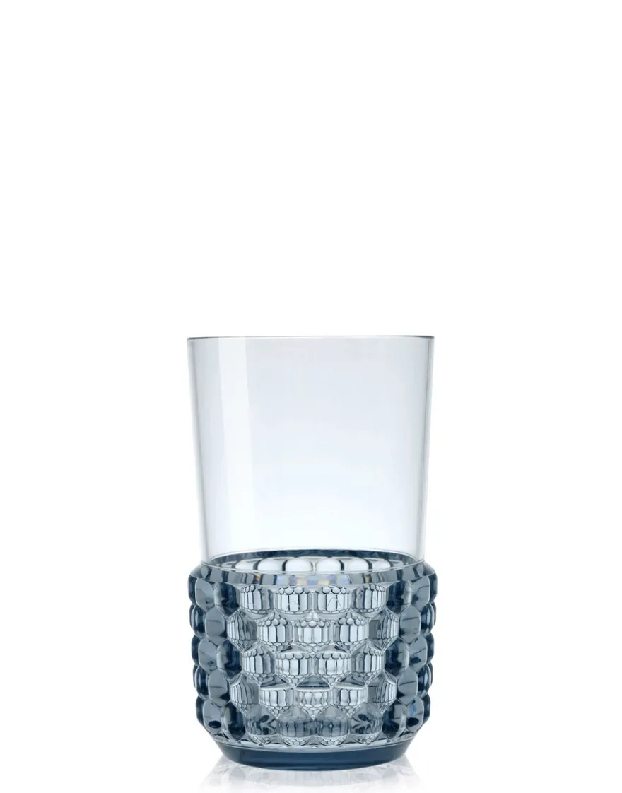 Sale Kartell Jellies family - bar (4 verres) BLEU CLAIR