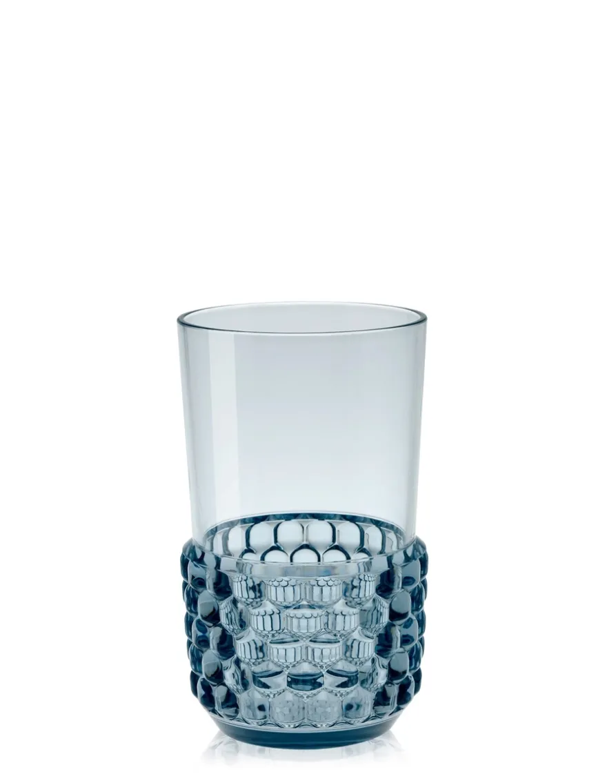 Sale Kartell Jellies family - bar (4 verres) BLEU CLAIR