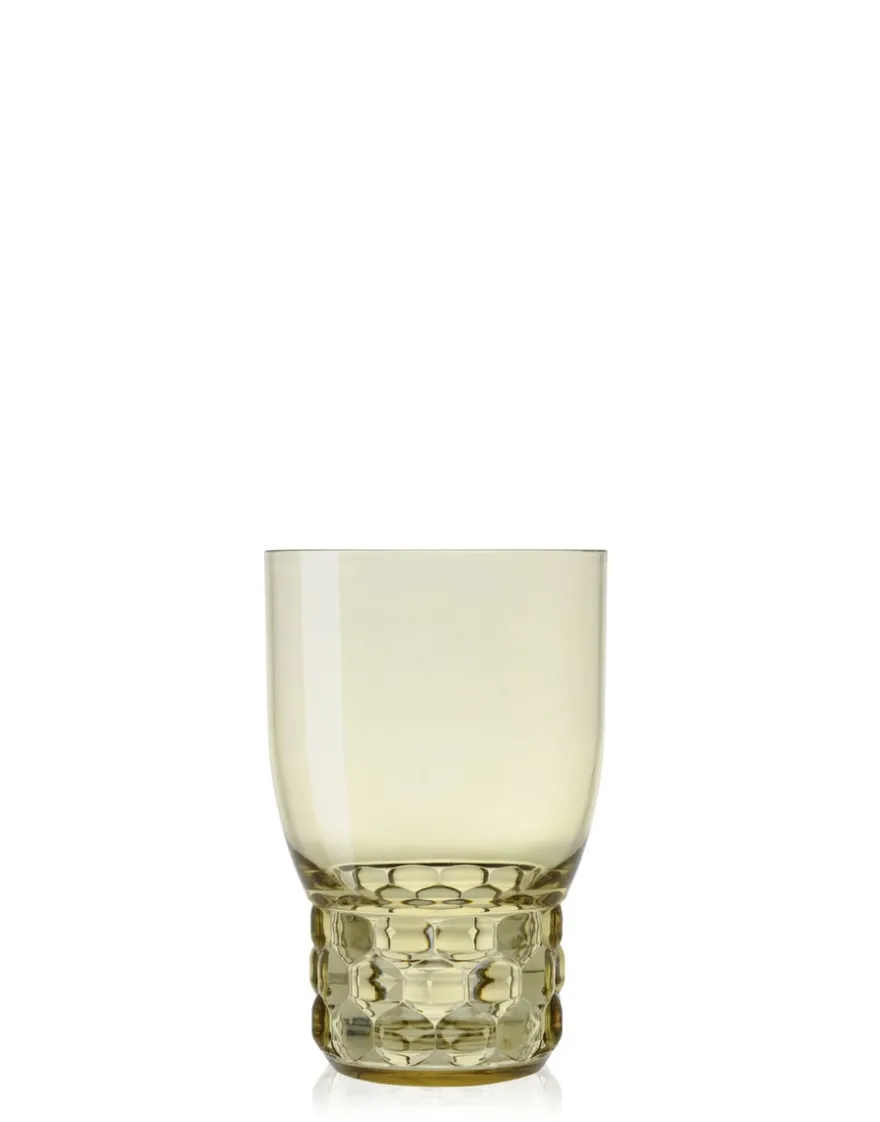 Sale Kartell Jellies family - eau (4 verres) VERT