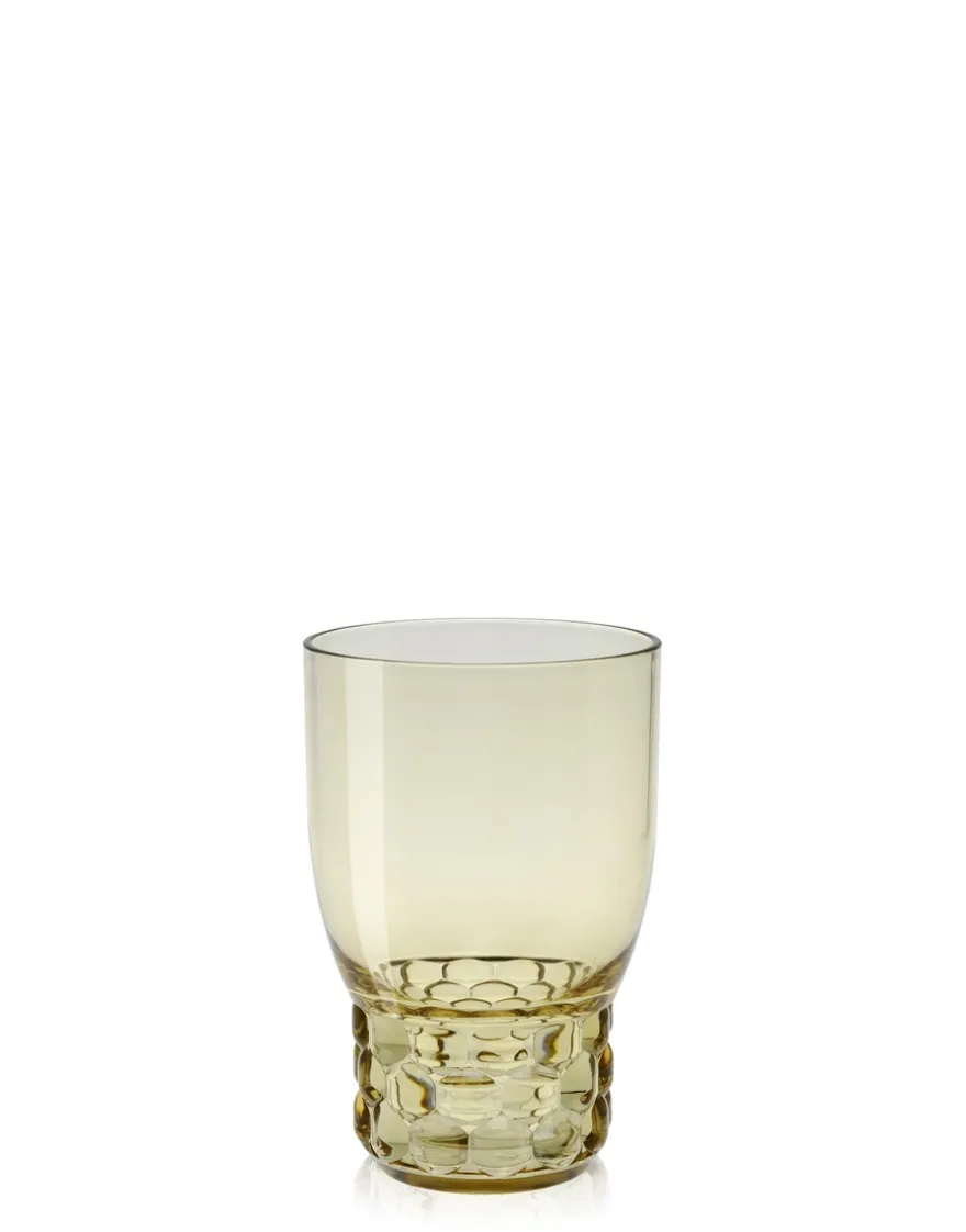 Sale Kartell Jellies family - eau (4 verres) VERT