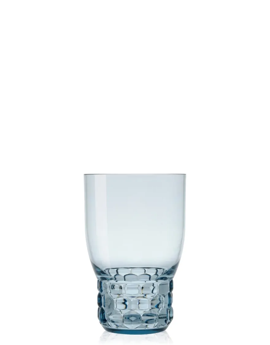 Clearance Kartell Jellies family - eau (4 verres) BLEU CLAIR