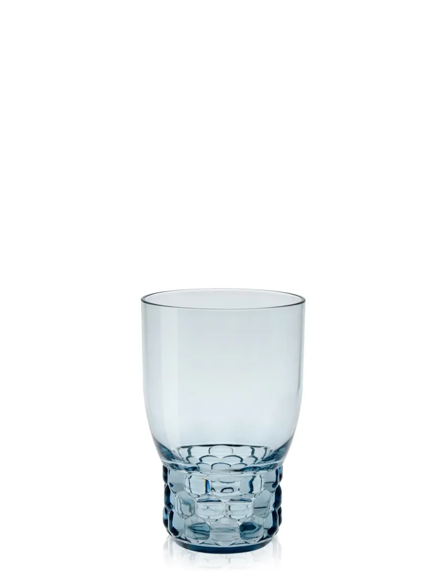 Clearance Kartell Jellies family - eau (4 verres) BLEU CLAIR