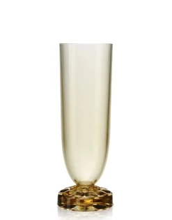 Online Kartell Jellies family - flute (4 verres) VERT