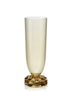 Online Kartell Jellies family - flute (4 verres) VERT